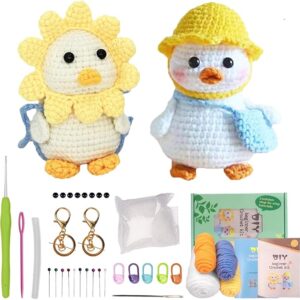 DIY Knitting Supplies Beginner Crochet Kit for Beginner