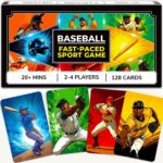 Baseball Card Game – Fast-Paced Fun for Kids & Adults, 2–8 Players, Ages 8+ – Great for Family Night & Travel