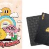 2-Pack: Waterproof Black Playing Cards & Family Echoes Conversation Cards – Durable, Portable, Fun for Family Bonding - Image 2