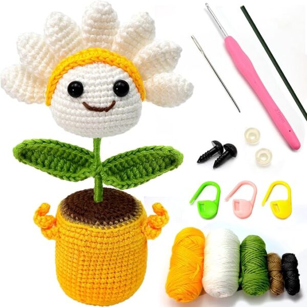 Craft Knitting Crochet Plants Kits