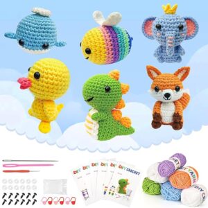 Crochet Kit for Beginners Kids and Adults