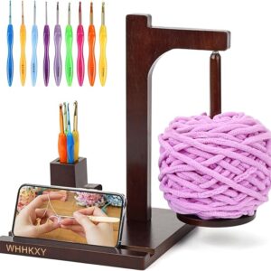 Magnetic Yarn Holder for Knitting and Crocheting