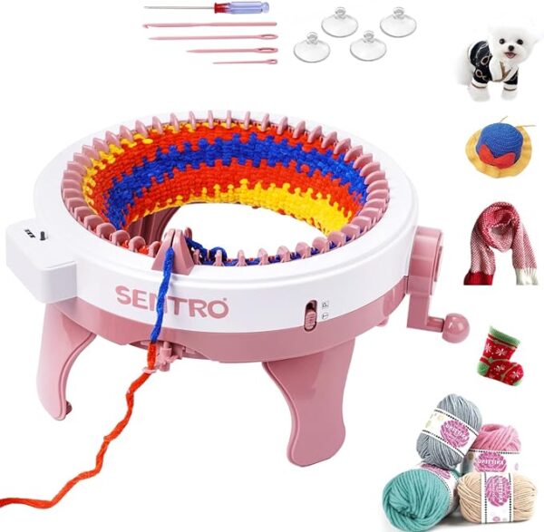 48 Needles, Smart Knitting Crochet Machine