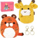 2pcs Animals amigurumi Crochet Starter Kits