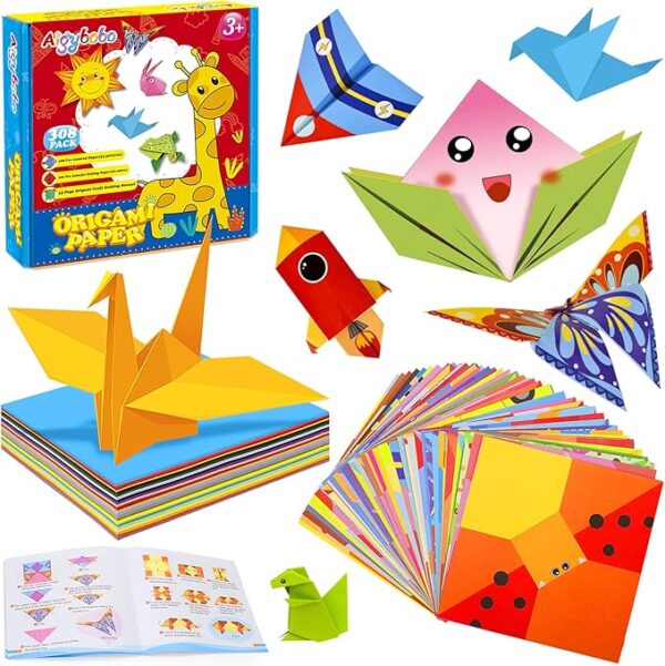 308PCS Kids Craft Paper Kit with Instructional Book