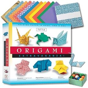 Origami Kit Includes Origami Book