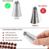 12-Piece Stainless Steel Piping Tips Set for Cake Decorating - Image 2