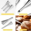 3-Piece Icing Piping Nozzle Set with 10 Disposable Bags for Cake Decorating - Image 2