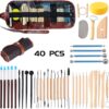 Natural Air-Dry Clay 10LB with 40 Pcs Sculpting Tools Set – Terra Cotta Modeling Clay - Image 5