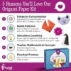Crafts Origami Paper Kit: 50 Projects - Image 5
