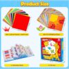 308PCS Kids Craft Paper Kit with Instructional Book - Image 5