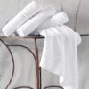 White Bath Towels 4-Pack, 27"x54", 100% Turkish Cotton, Soft & Quick-Drying - Image 4