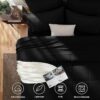 Full Size 7-Piece Comforter Set – Black Bed in a Bag - Image 5