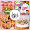 10-Piece Stainless Steel Pastry Tips Set for Cake Decorating & Macarons - Image 4