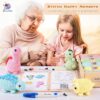 DIY Crochet Animal Kits Kids Knitting Supplies, 4 Pack Dinosaurs - Image 4