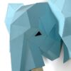Pre-cut DIY Papercraft Kit Elephant Head Paper Sculpture - Image 3