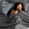 Queen Sheet Set - Luxury 1800 Ultra-Soft Microfiber Bed Sheets - Image 4