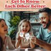 2-Pack: Waterproof Black Playing Cards & Family Echoes Conversation Cards – Durable, Portable, Fun for Family Bonding - Image 4