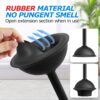 2-in-1 Toilet Plunger and Brush Set – Extended Handle, Bathroom Cleaning Combo - Image 4