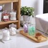 4-Pack Acrylic Qtip Holder Dispenser Set – Clear Canisters for Cotton Swabs, Pads, and Floss Picks - Image 4