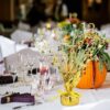 3 Pieces Metallic Foil Spray Centerpiece - Image 2