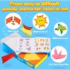 308PCS Kids Craft Paper Kit with Instructional Book - Image 2