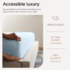 Egyptian Cotton Queen Sheet Set – 100% Certified - Image 2