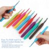 Crochet Hooks Ergonomic Soft Grip 2mm-6mm Metal - Image 2