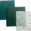 Natural Fiber Leaves and Mulberry Paper Sheets, 8"x8" 50 Sheets for Origami and DIY Crafts (Mixed Green Leaves) - Image 7