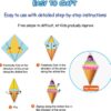 Origami Kit for Kids Ages 5-12, with Guide Book, 152 Papers with 72 Patterns for DIY Art and Craft Projects - Image 3