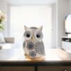 Cute White Owl Figurine – Home Decor Gift for Owl Lovers - Image 6