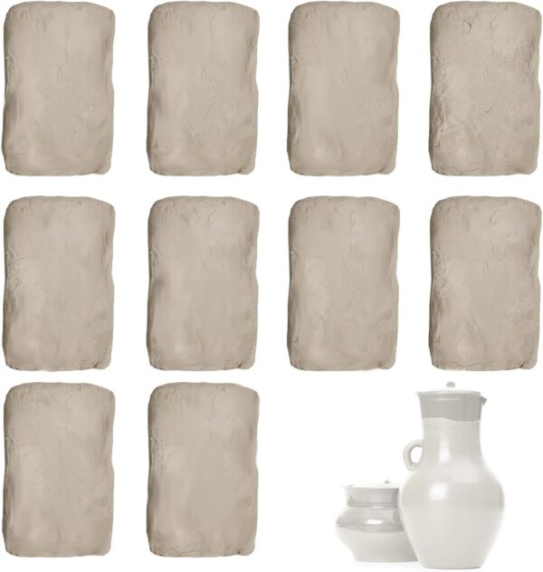 Natural Air Dry Clay – 11 lb Terra Cotta Modeling Clay for Sculpting & DIY (Ages 15+)
