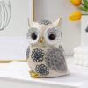 Cute White Owl Figurine – Home Decor Gift for Owl Lovers - Image 3