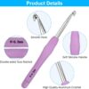 Crochet Hook Set, 51-Piece Kit with Ergonomic Handles and Case for Beginners - Image 6