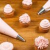 24-Piece Piping Tips Set with Storage Box for Cake Decorating - Image 3