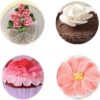 5-Piece Stainless Steel Rose Flower Piping Tips Set for Cake & Cupcake Decorating - Image 3