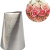 5-Piece Stainless Steel Rose Flower Piping Tips Set for Cake & Cupcake Decorating - Image 2