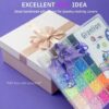 6000 Clay Beads Kit, 24 Colors Flat Beads with Charms for Jewelry Making and Gifts for Girls 6-12 - Image 2