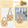Crochet Kit for Beginners – DIY Daisy Tote Bag with Video Tutorials - Image 4