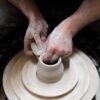 5 lbs Mid-High Fire White Stoneware Clay – Ideal for Wheel Throwing, Hand Building & Sculpting (Cone 5-7) - Image 4