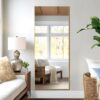 64" x 24" Full Length Mirror with Aluminum Frame, Shatterproof Glass – Gold - Image 7