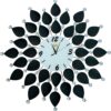 27" Modern Metal Wall Clock – Round, Silent, Decorative Analog Design - Image 2