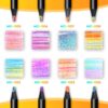8-Pack Rainbow Colored Pencils – Multicolored Art Supplies for Kids, Teens & Adults - Image 6