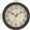 12-Inch Retro Wall Clock – Silent, Battery Operated, Bronze - Image 5