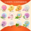 12-Piece Bath Bomb Gift Set – Vanilla, Menthol, Rose, Moisturizing & Relaxing - Image 2
