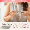 350 Pcs Silver Spacer Beads – Mixed Metal for Jewelry Making - Image 2