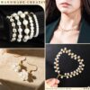 Pearl Beads Bracelet Making Kit – 720PCS Small Pearl & Gold Beads for Jewelry and Friendship Bracelets - Image 3