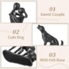 Iron Couple Love Sculpture – Metal Figurine for Girlfriend, Wife, Wedding & Gift Decor - Image 6