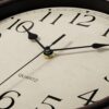 12-Inch Retro Wall Clock – Silent, Battery Operated, Bronze - Image 2