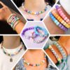 3960 Pcs Pony Beads Kit – 48 Colors Plastic & Letter Beads for Jewelry Making - Image 2